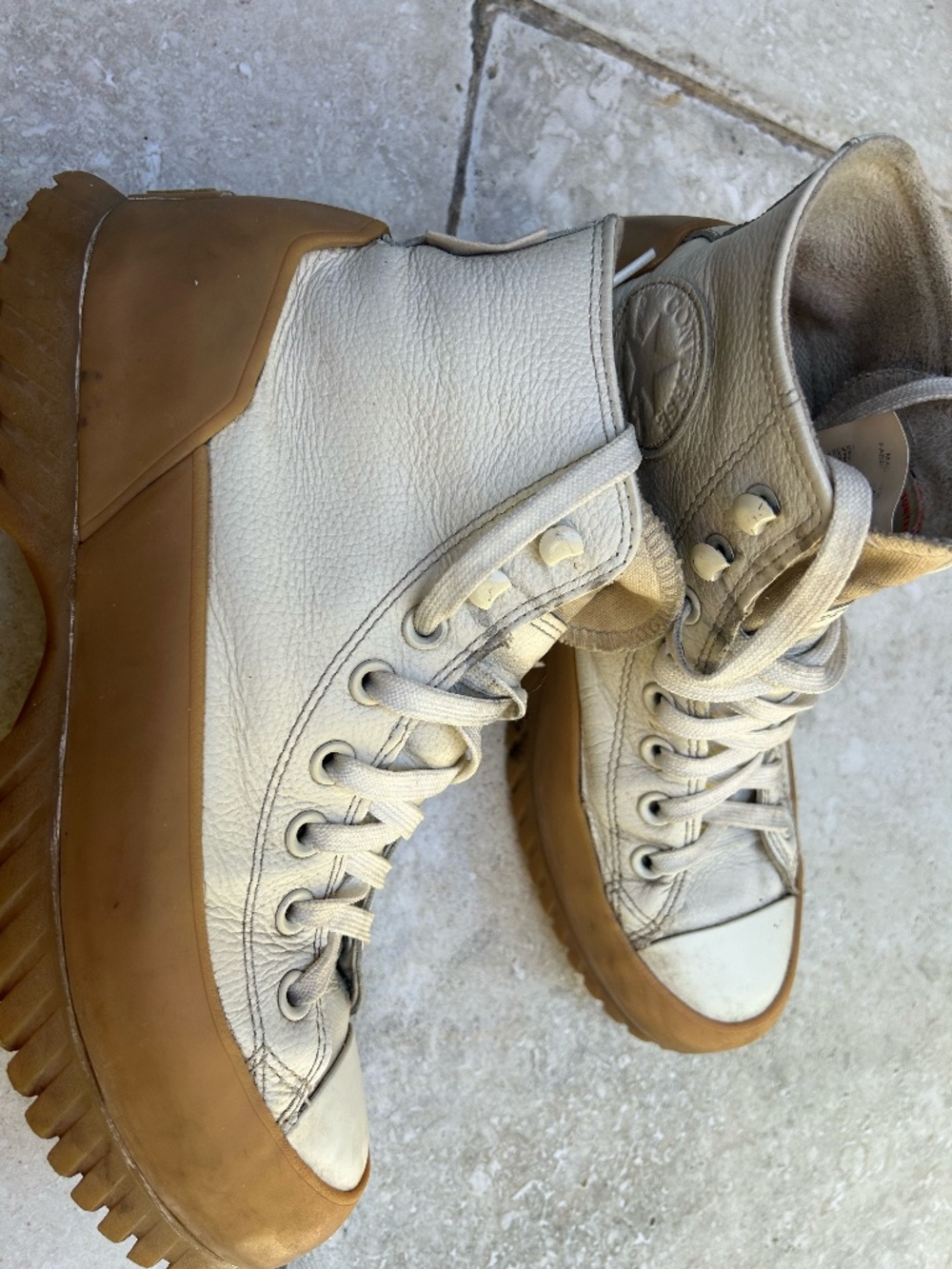CONVERSE Chuck Taylor All Star Lugged 2.0 Counter Climate Leather High Tops – W9